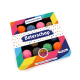 Chocoladetruffels - Mix "Beterschap" (12 truffels) 200 gram