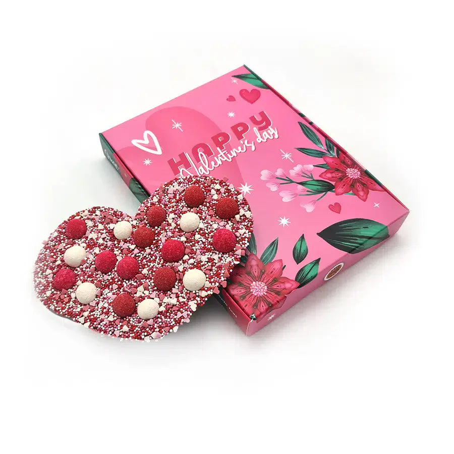 Chocoladetablet HappyHart Giftbox "Happy Valentine's Day" (190 gram)