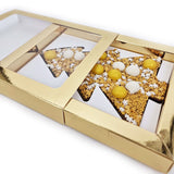 Chocolade Happy Kerstboom Goud (190 gram)