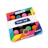 Chocoladetruffels - Mix "Voor juf" (12 truffels) 200 gram