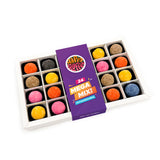 Chocoladetruffels - Mega Mix (24 truffels) paars