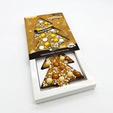 Chocolade kerstboom Goud "Onwijs bedankt" (190 gram) - Limited Editon [Plasticvrij]
