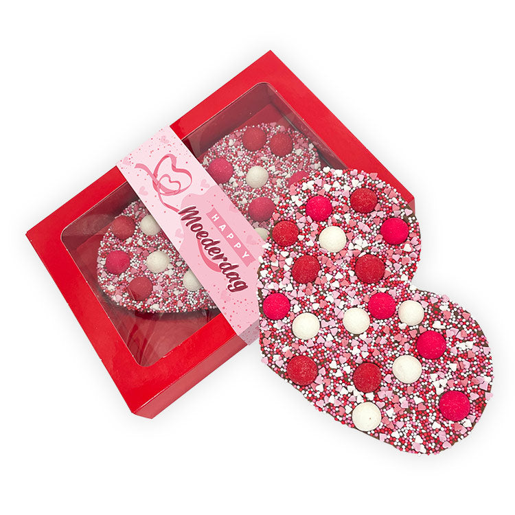 Chocoladetablet HappyHart "Moederdag" (190 gram)