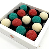 Chocoladetruffels - Fijne feestdagen editie (12 truffels) 200 gram