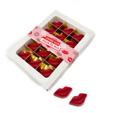 Chocolade Happy kusjes "Dikke kus door de bus" (15 lipjes)