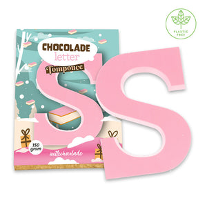 Tompouce chocoladeletter (150 gram) [Plasticvrij]
