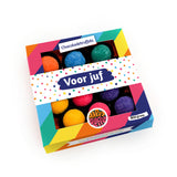 Chocoladetruffels - Mix "Voor juf" (12 truffels) 200 gram