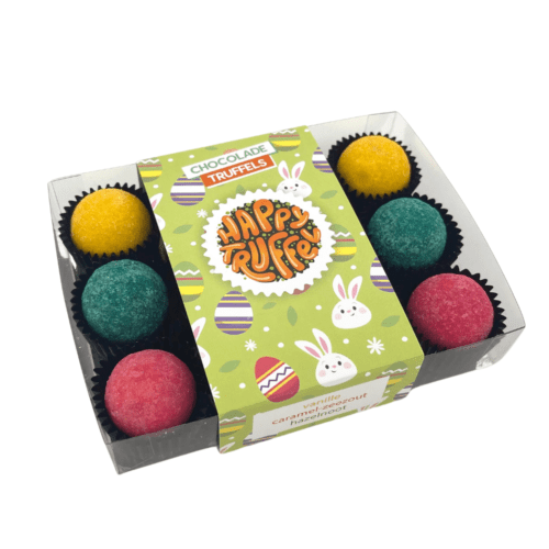 Chocoladetruffels 12 Pasen editie