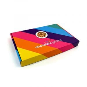 Chocolade Cadeaubox Gevuld met Ambachtelijke Chocolade Truffels en een Truffel Chocoladereep