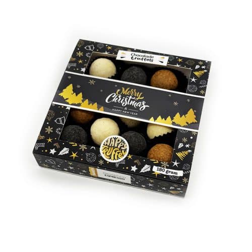 Chocoladetruffels - Merry Christmas special (12 stuks)