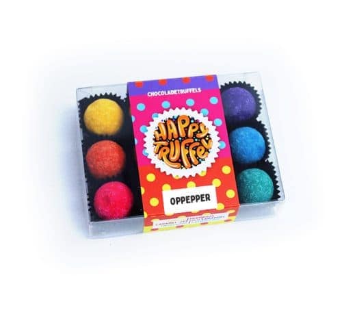 chocoladetruffels oppepper