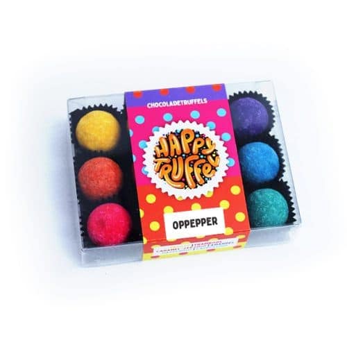 chocoladetruffels oppepper
