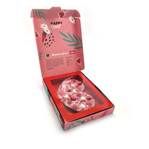 chocolade hart giftbox