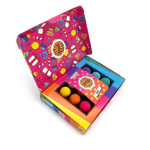 Chocoladetruffels Giftbox "Happy Birthday"