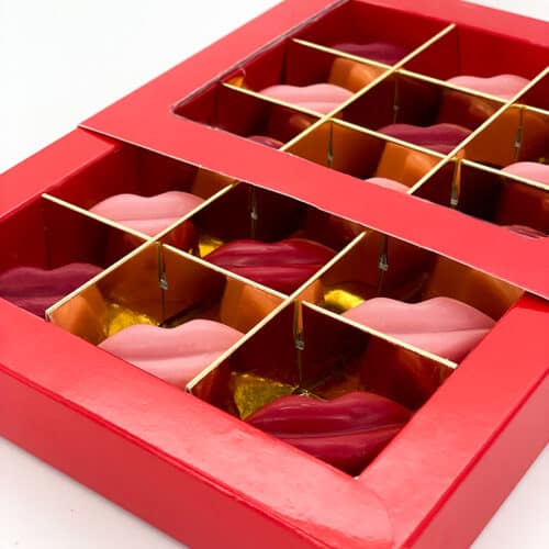Happy Kusjes chocolade "Dikke kus door de bus" (15 stuks)