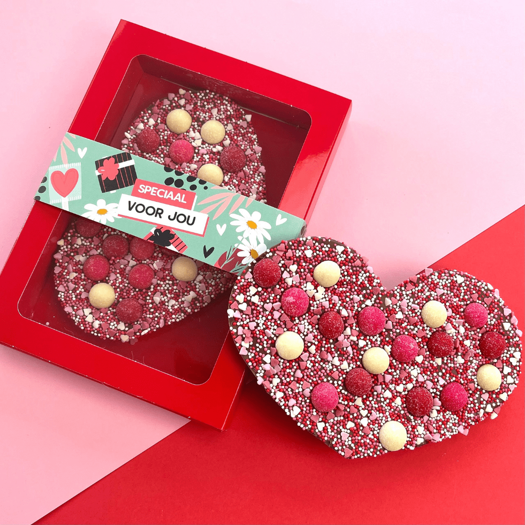 Speciaal voor jou cadeau chocolade hart