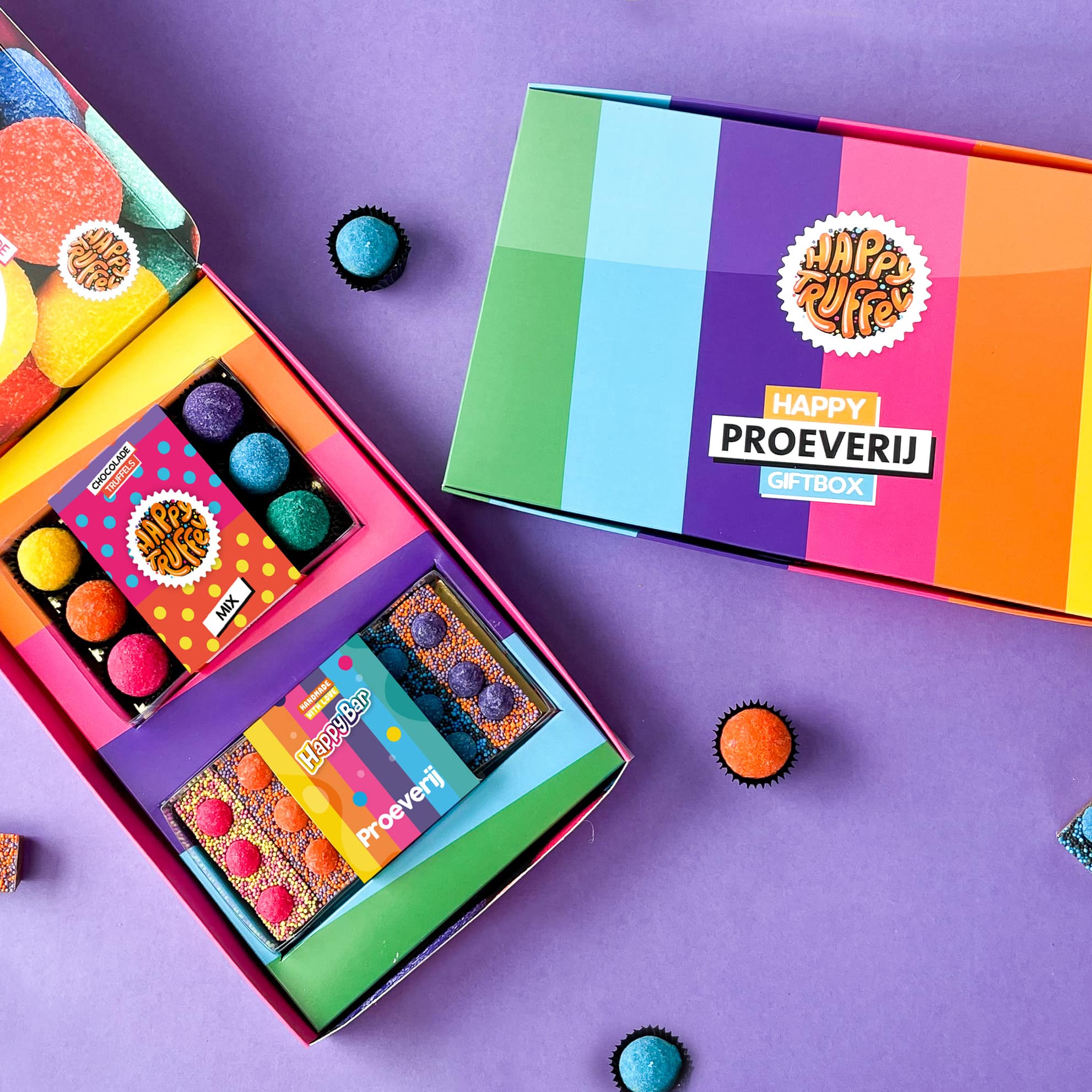 proeverij giftbox chocolade