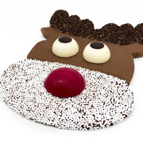 Chocolade Rendier "Merry Christmoose" (200g) - Limited Edition