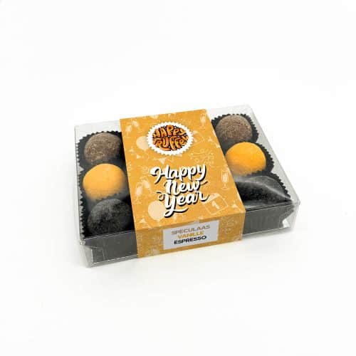 Chocoladetruffels Happy New Year special (12 stuks)