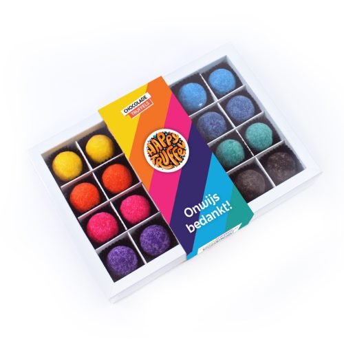 Chocoladetruffels - Mega mix "Onwijs bedankt" (24 stuks)