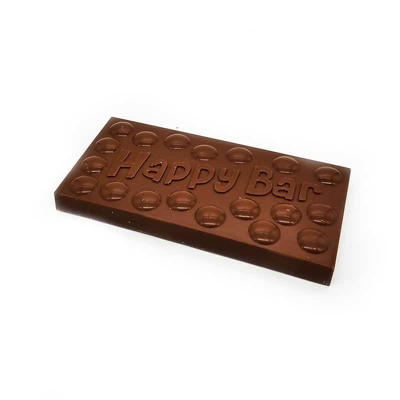 Dubai Pistache Knafeh chocoladereep (melkchocolade) HappyTruffel