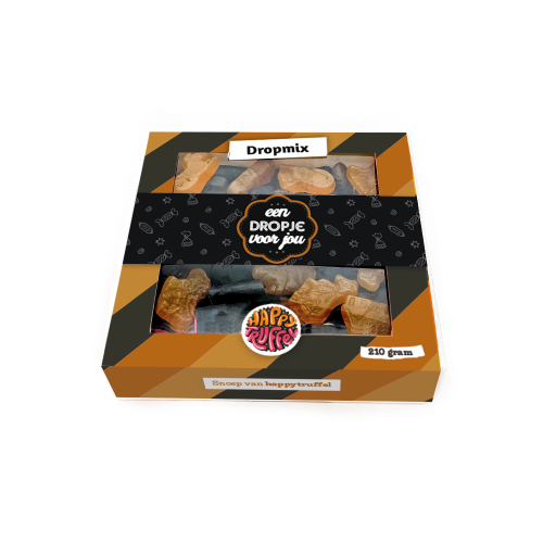 Snoeppakket "Een dropje voor jou" dropmix (210 gram)