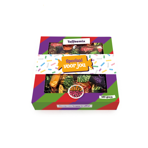 Snoeppakket "Speciaal voor Jou" toffees (160 gram)