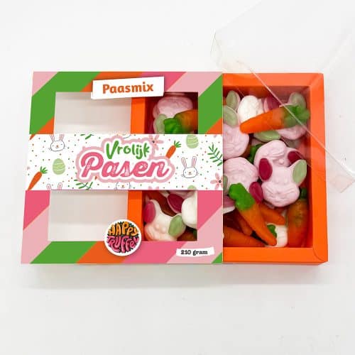 Paasmix snoep "Vrolijk Pasen" 210 gram
