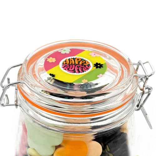 Snoeppot weck “Beterschap Pot” snoep (1000 ml)