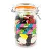 Snoeppot weck “Gefeliciteerd Pot” mix snoep/drop (1000 ml)
