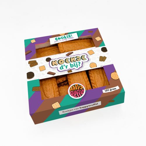 Snoeppakket “Koekje d'r bij?” Speculooskoekjes (120 gram)